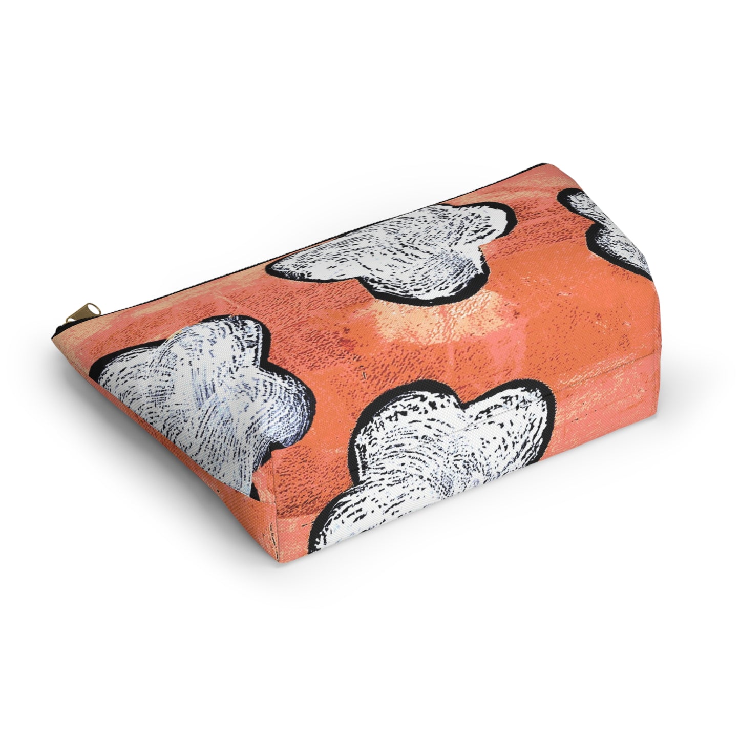 The Accessory Pouch - Bloom, Tangerine