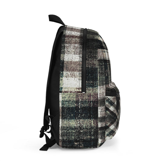 The Backpack - Rustic Plaid, Ink