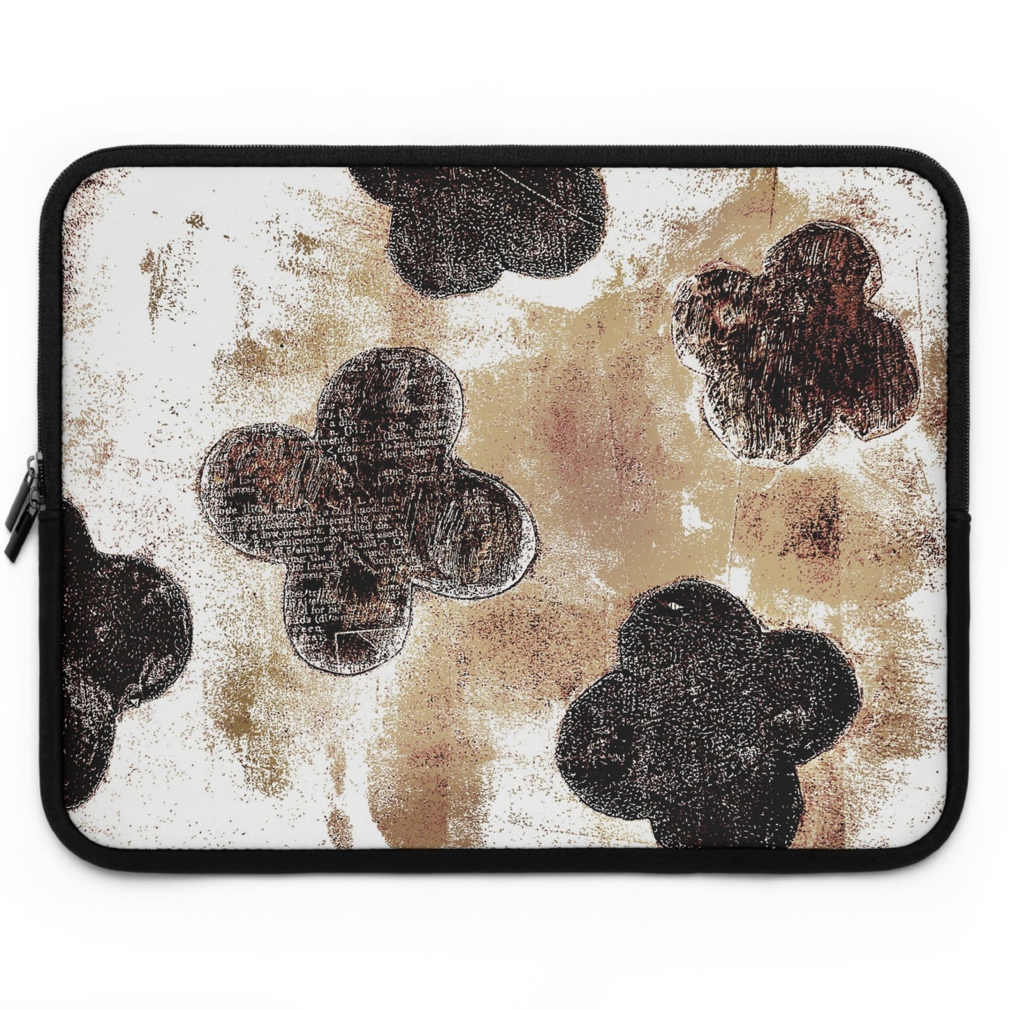 The Laptop Sleeve - Bloom, Sepia