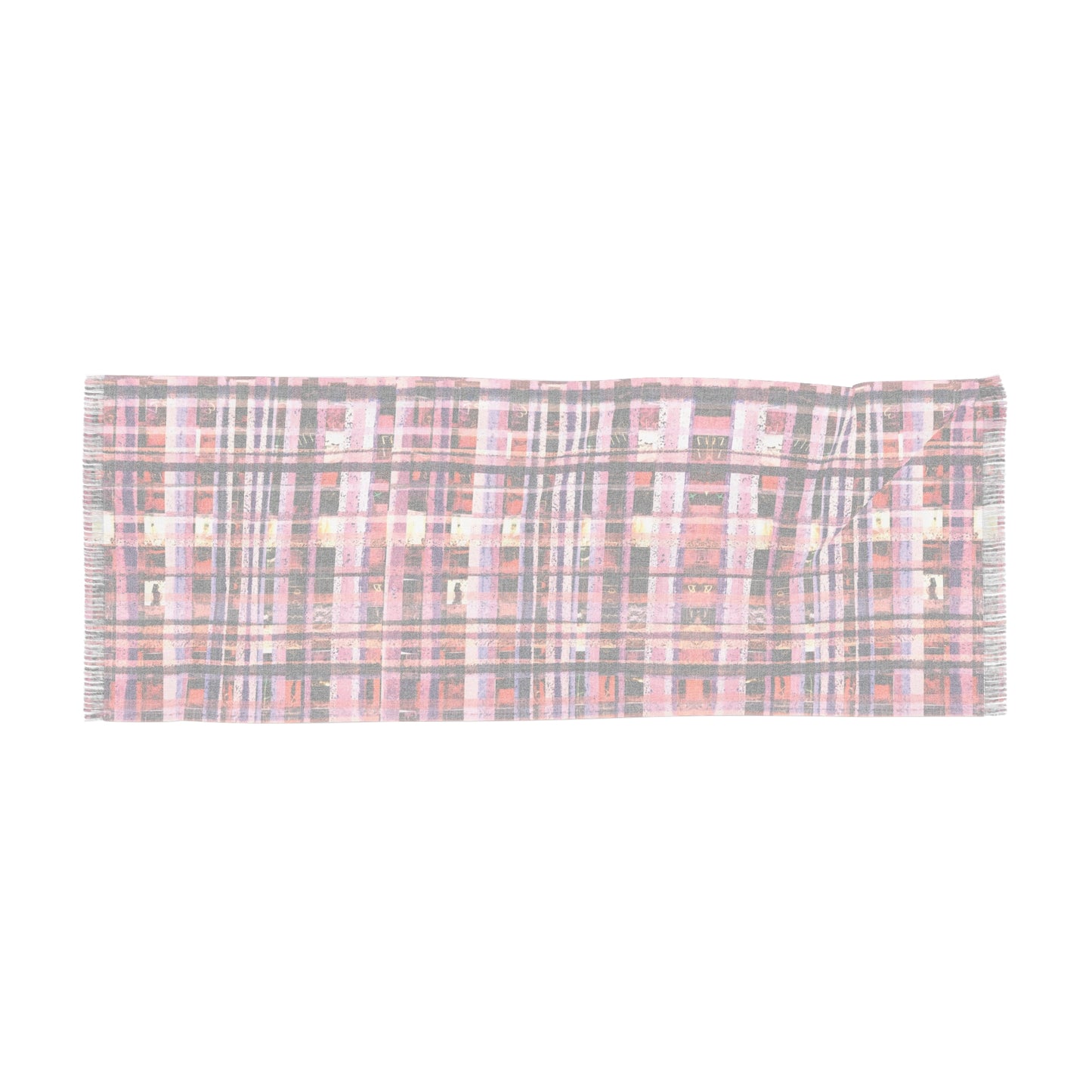 The Studio Scarf - Mixed Media, Hyacinth