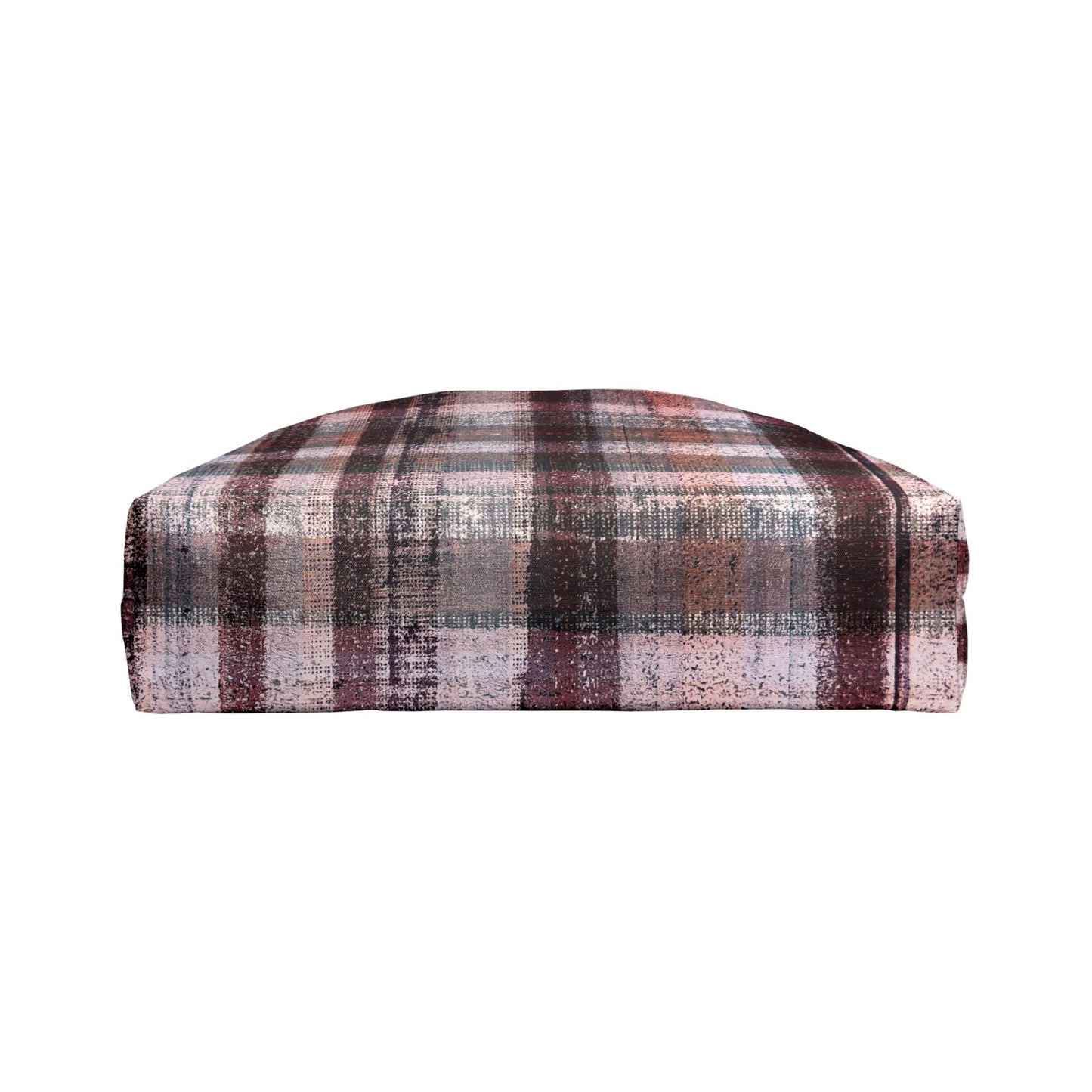 The Weekender Bag - Rustic Plaid, Mulberry