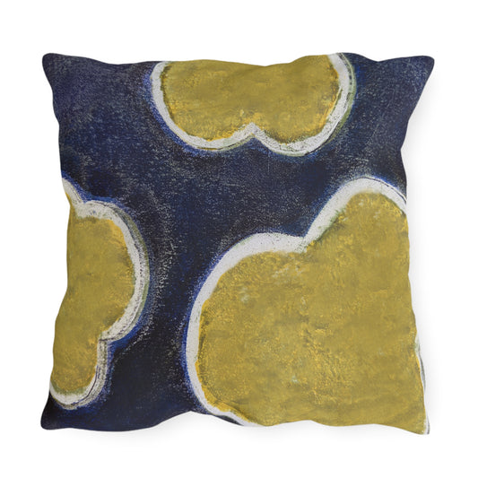 The Outdoor Pillow - Bloom, Indigo