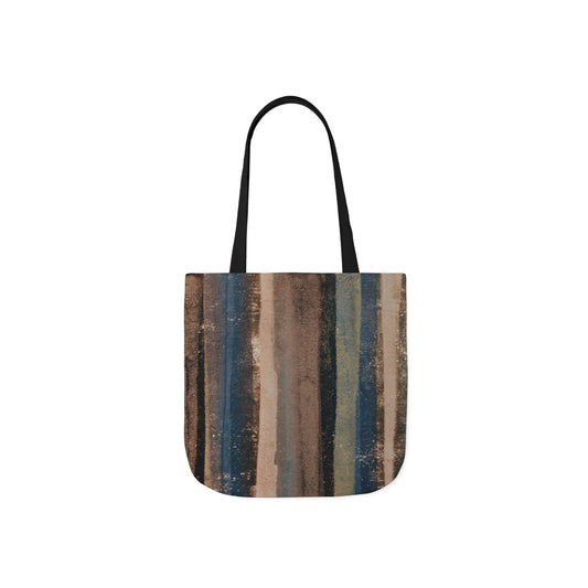 The Soft Tote - Rustic Stripe, Earth