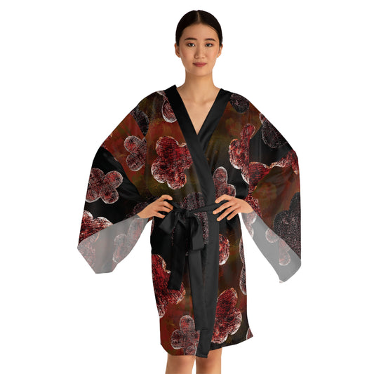 The Chroma Kimono - Bloom, Persimmon