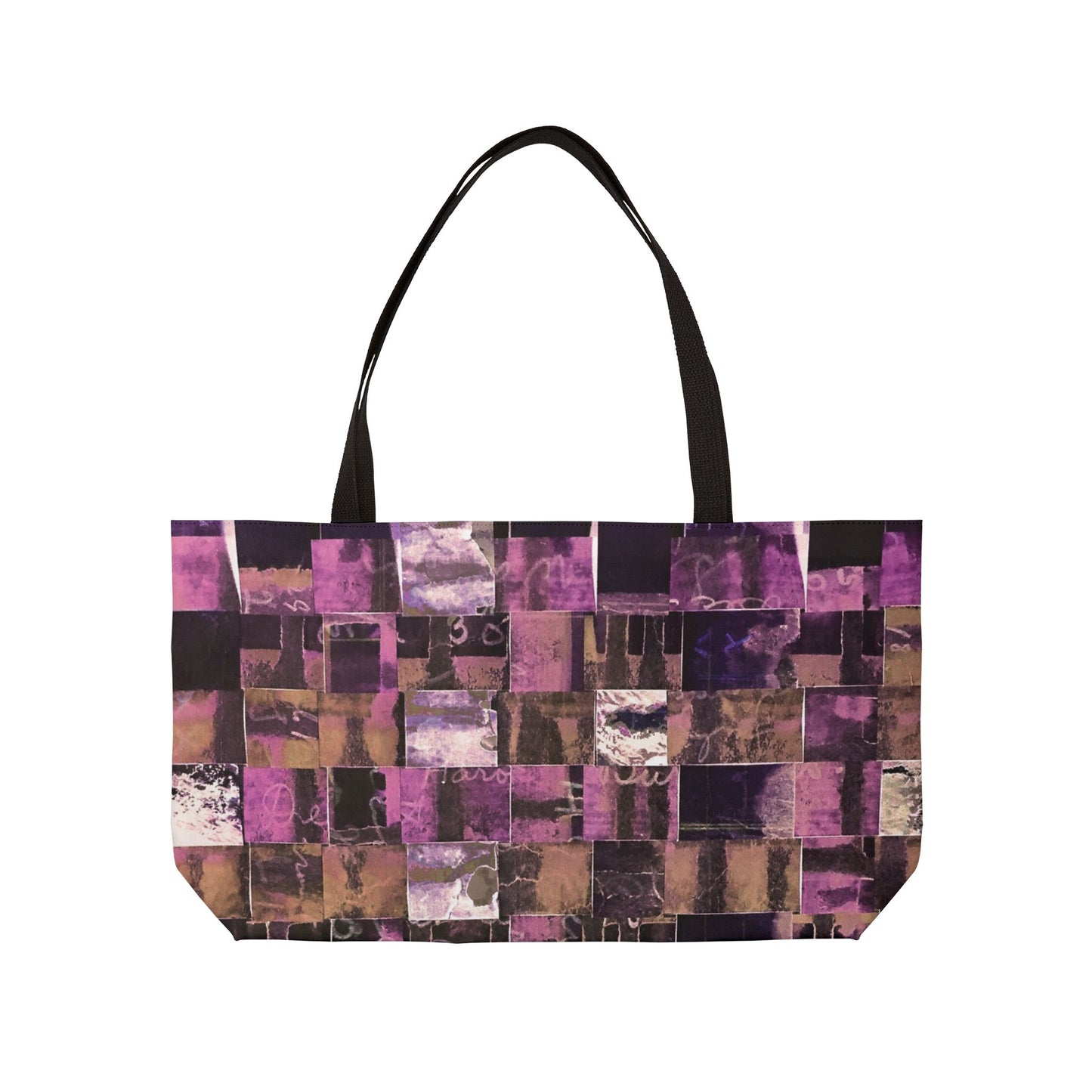 The Weekender Tote - Memory Block, Hyacinth