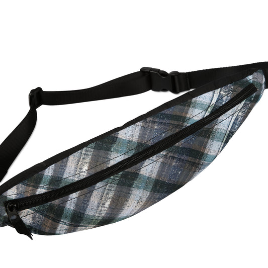 The Artsy Fanny - Rustic Plaid, Aquamarine