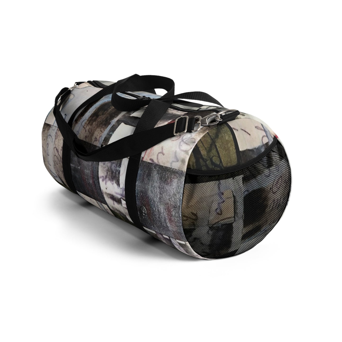 The Duffle Bag - Memory Block, Olive