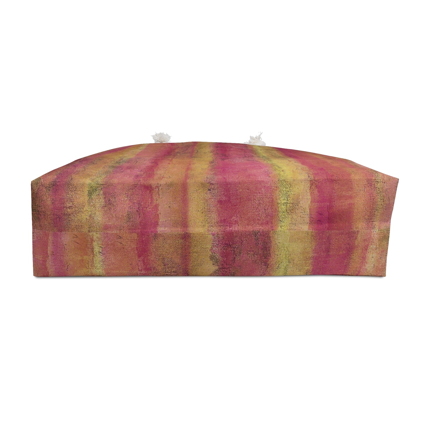 The Weekender Bag - Rustic Stripe, Pink Lemonade