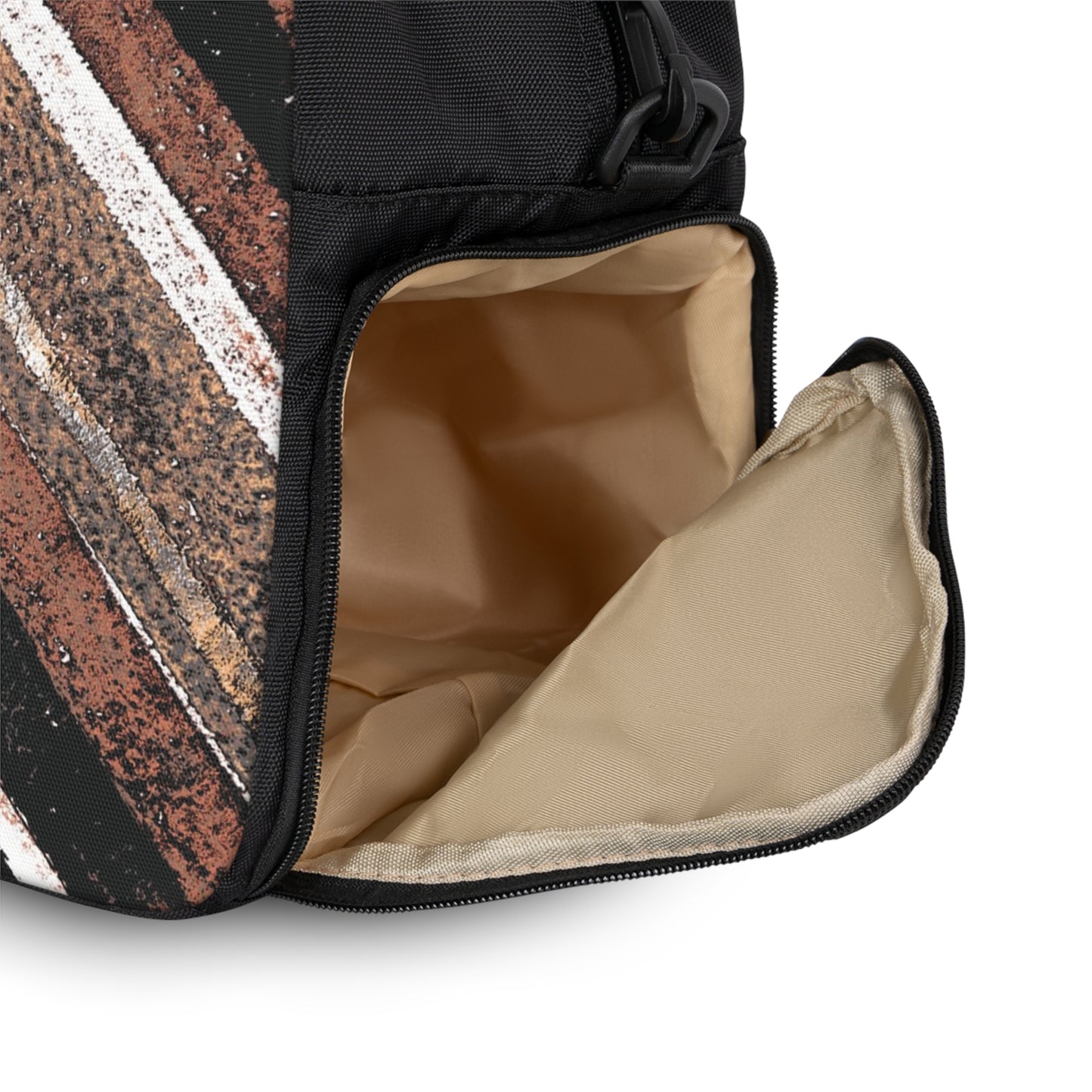 The Gym Bag - Rustic Stripe, Copper Hills