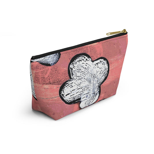 The Accessory Pouch - Bloom, Coral