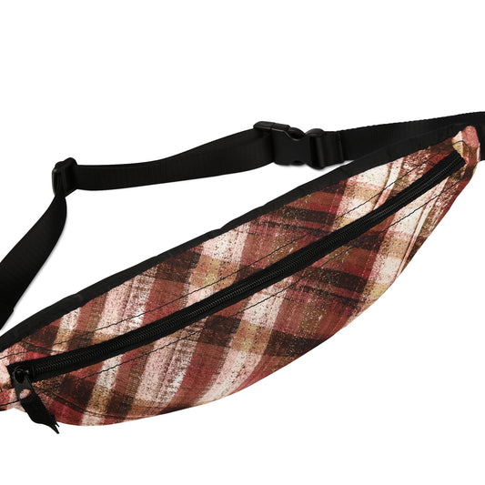 The Artsy Fanny - Rustic Plaid, Tomato