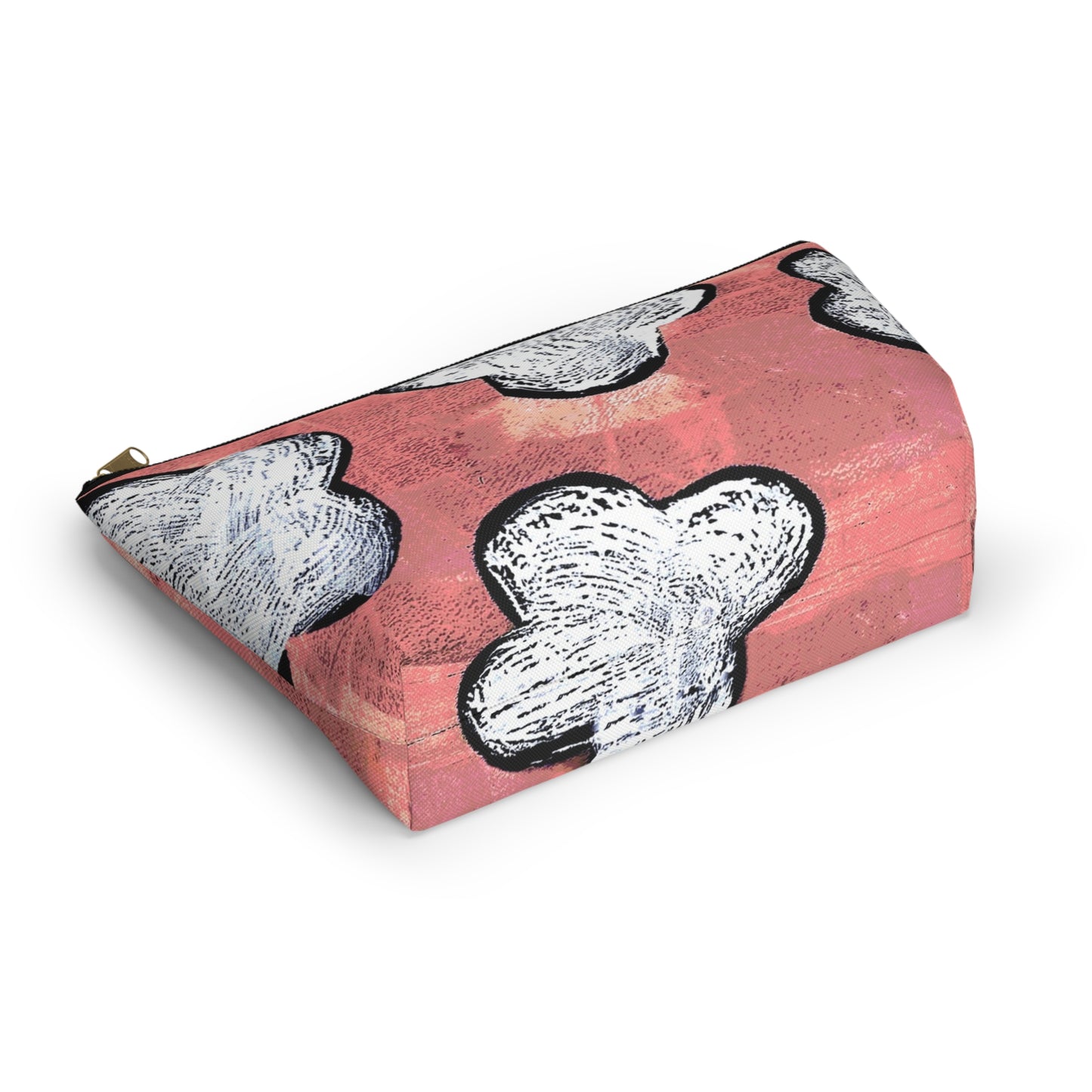 The Accessory Pouch - Bloom, Coral