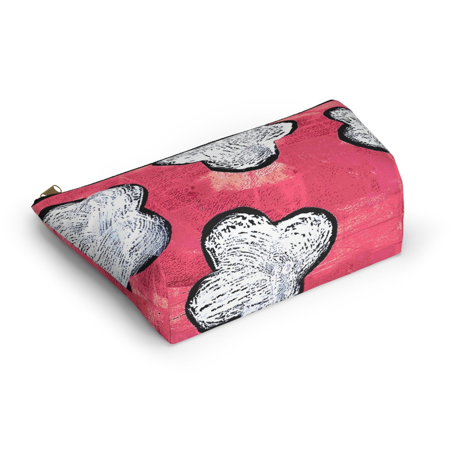 The Accessory Pouch - Bloom, Fuchsia