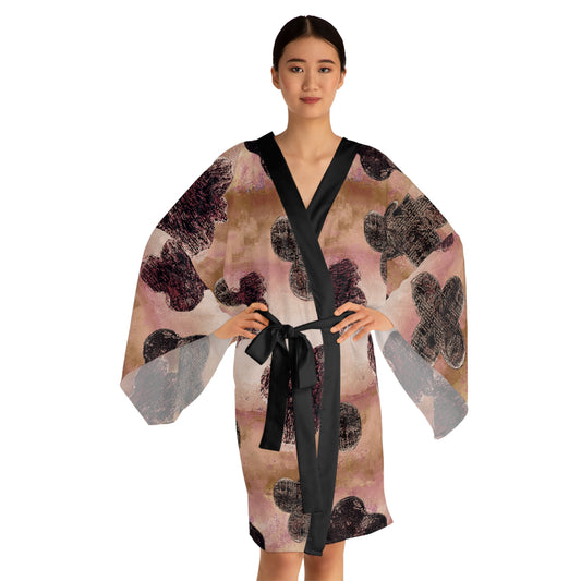 The Chroma Kimono - Bloom, Tea Rose