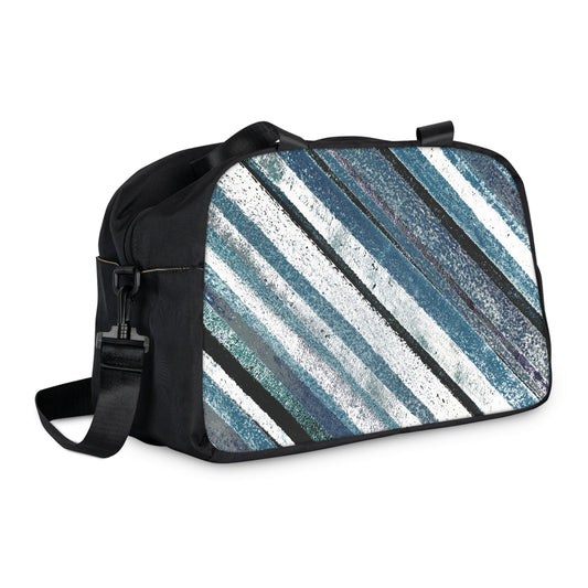 The Gym Bag - Rustic Stripe, Marina