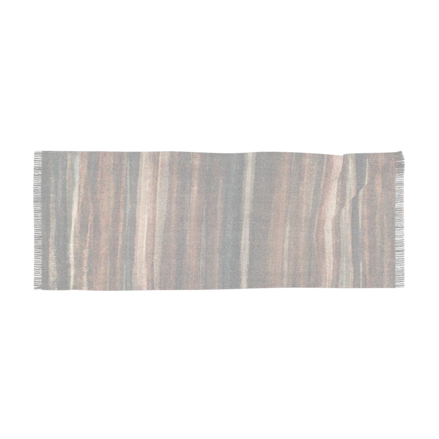 The Studio Scarf - Rustic Stripe, Earth