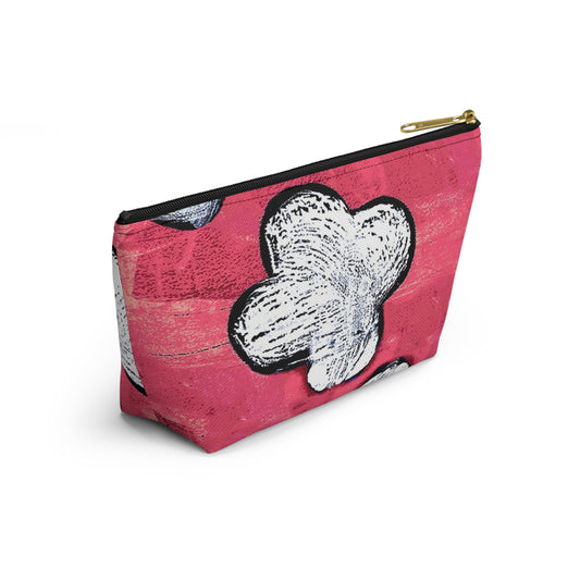 The Accessory Pouch - Bloom, Fuchsia
