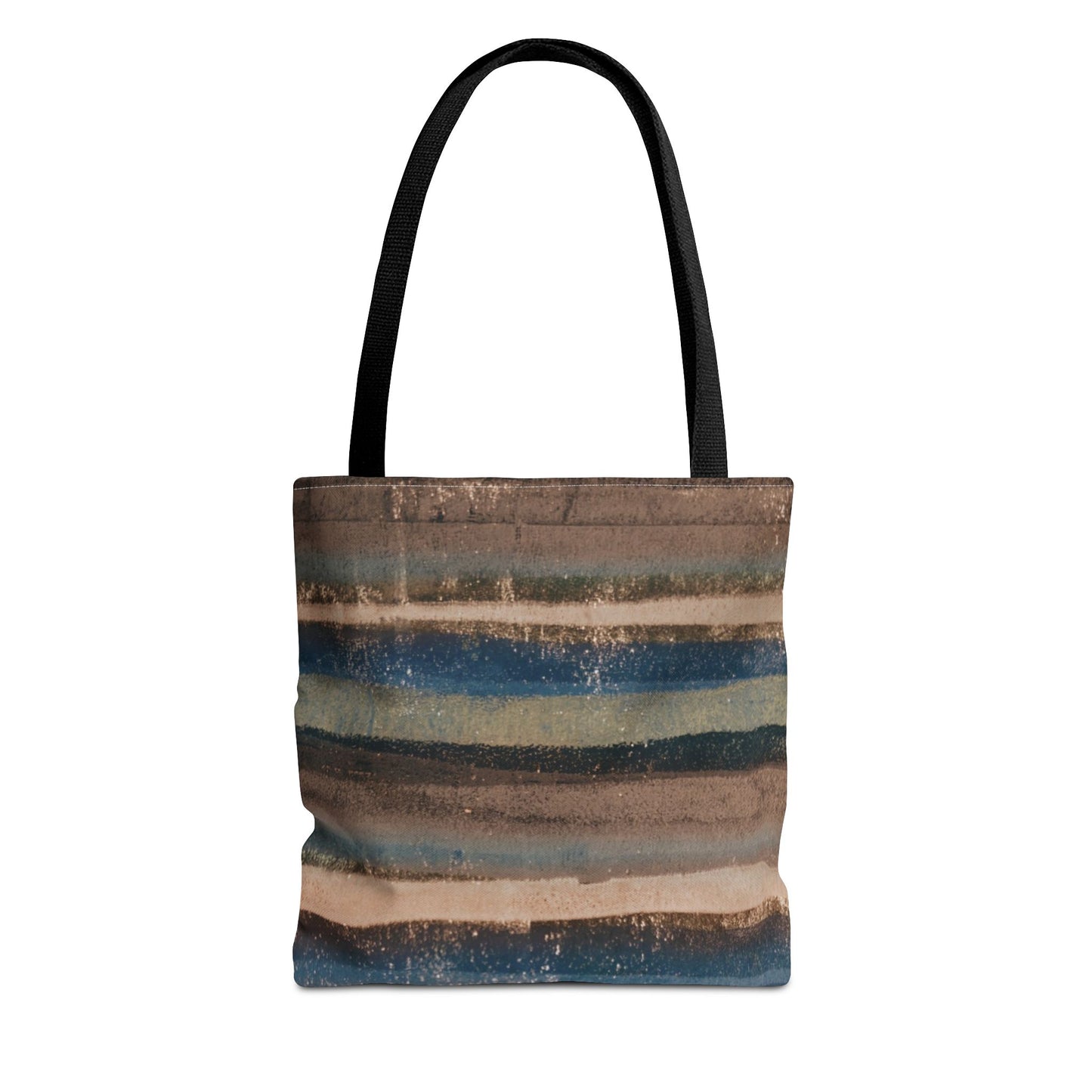 The Everything Tote - Rustic Stripe, Earth