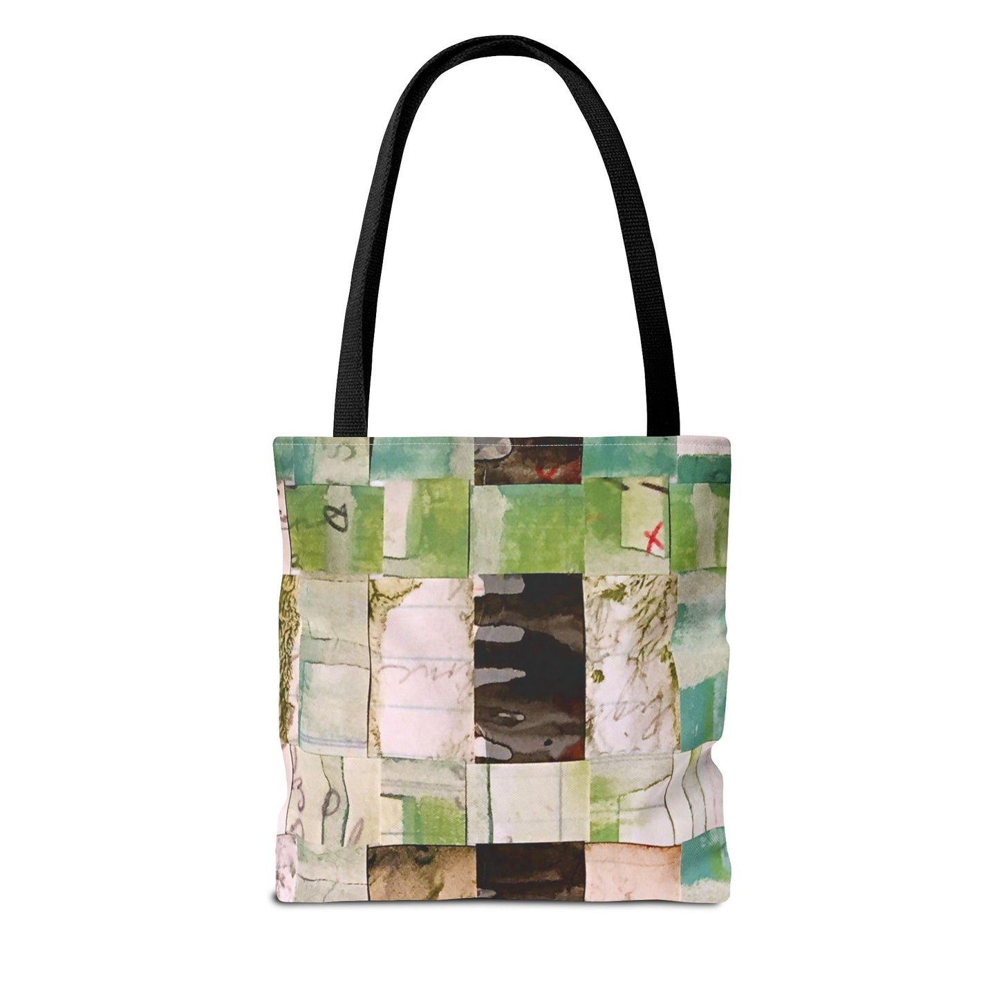 The Everything Tote - Memory Block, Summer Lawn