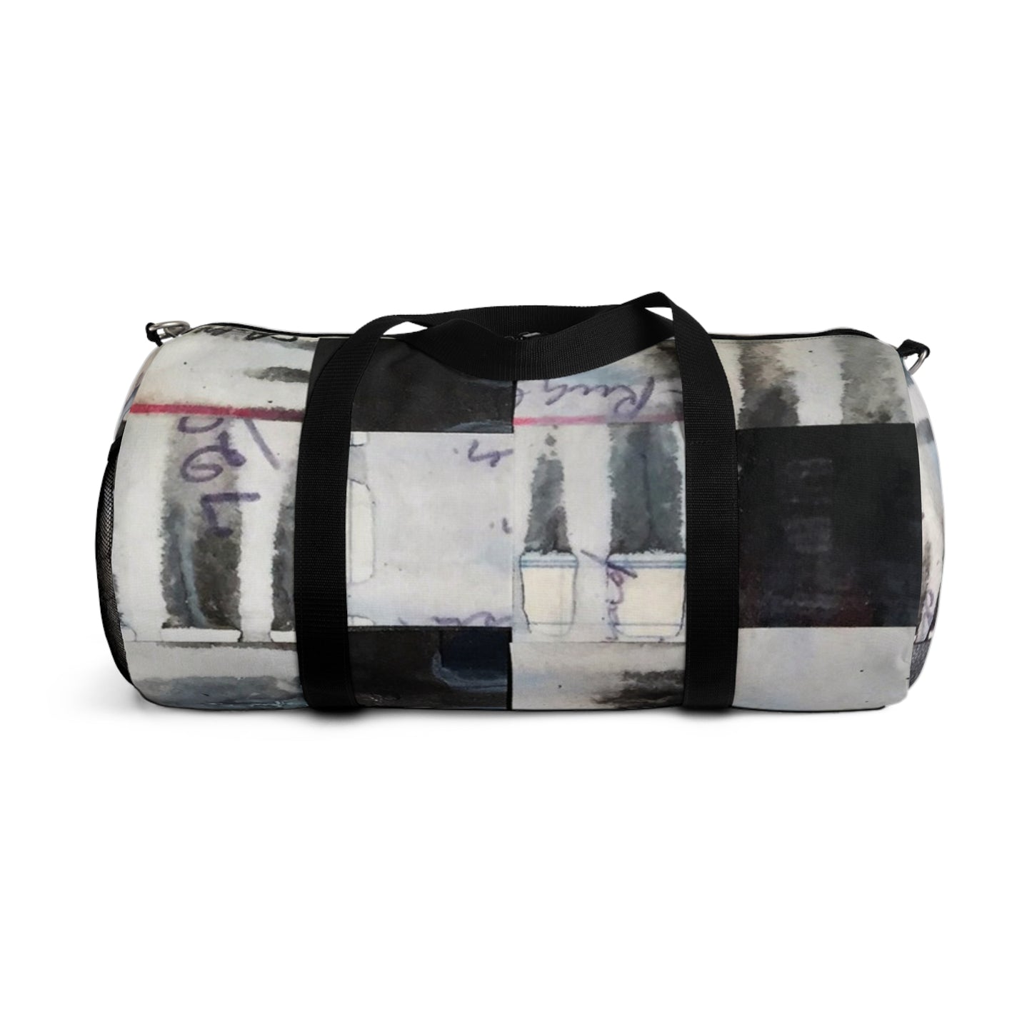 The Duffle Bag - Memory Block, Olive