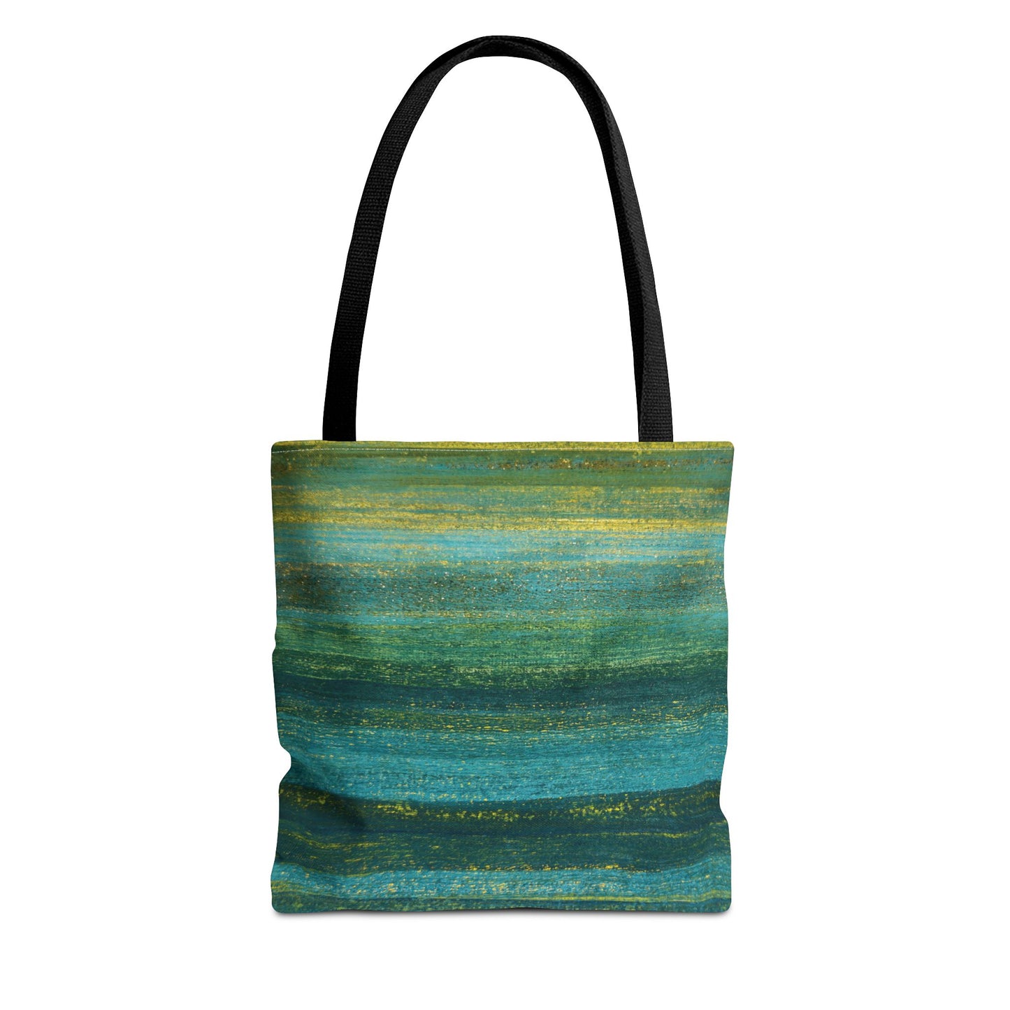 The Everything Tote - Rustic Stripe, Algae