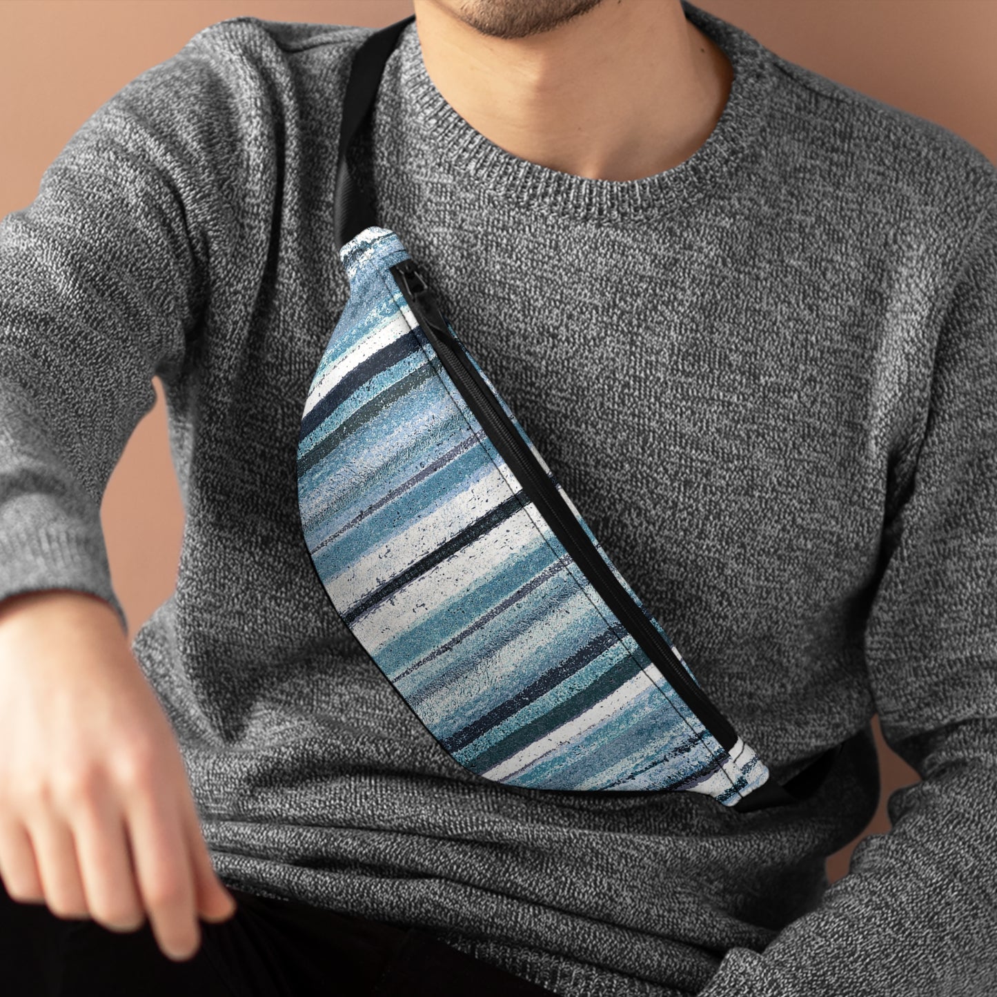 The Artsy Fanny - Rustic Stripe, Marina