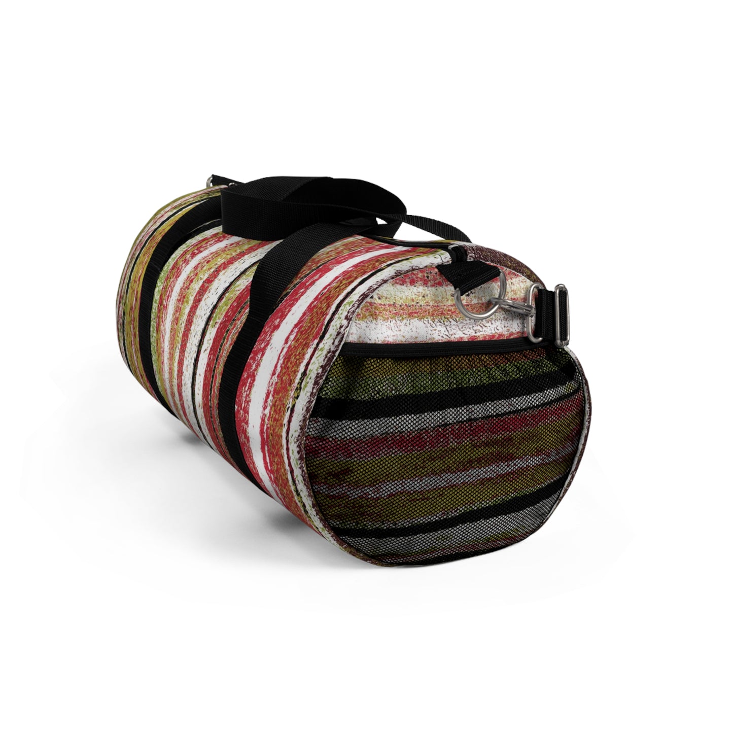 The Duffle Bag - Rustic Stripe, Fiesta