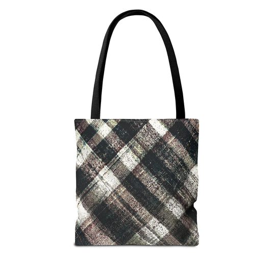 The Everything Tote - Rustic Stripe, Sangria