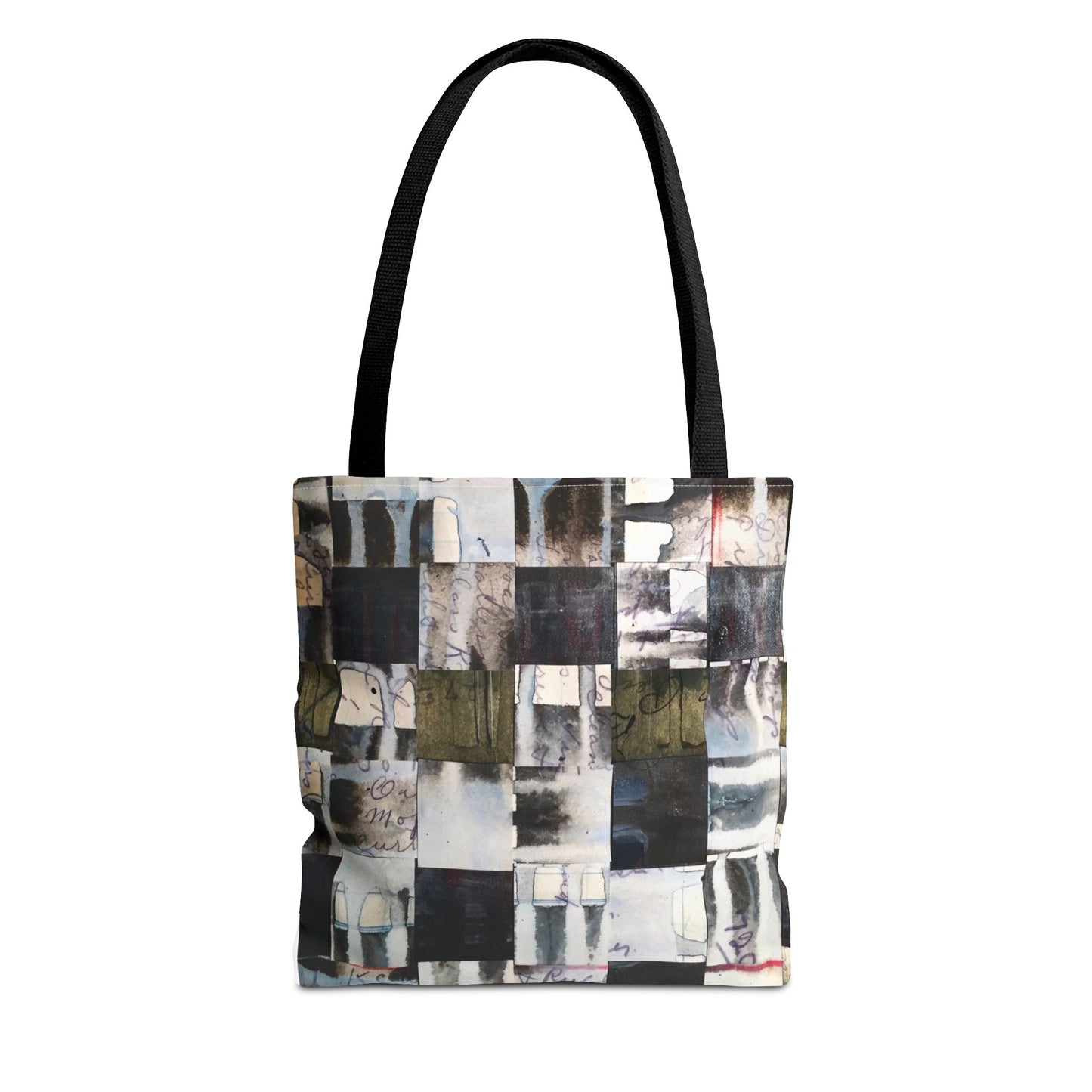 The Everything Tote - Memory Block, Olive