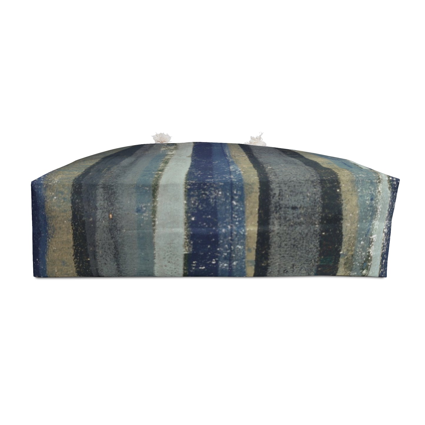 The Weekender Bag, Rustic Stripe - Blue Hill
