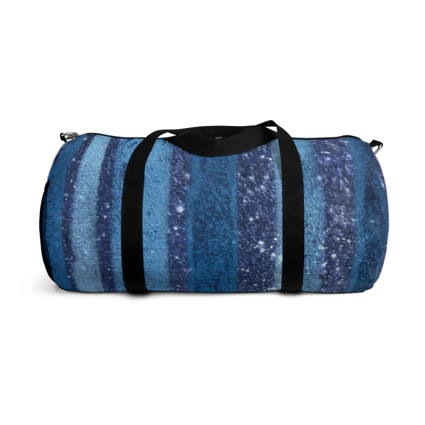 The Duffle Bag - Rustic Stripe, Sapphire