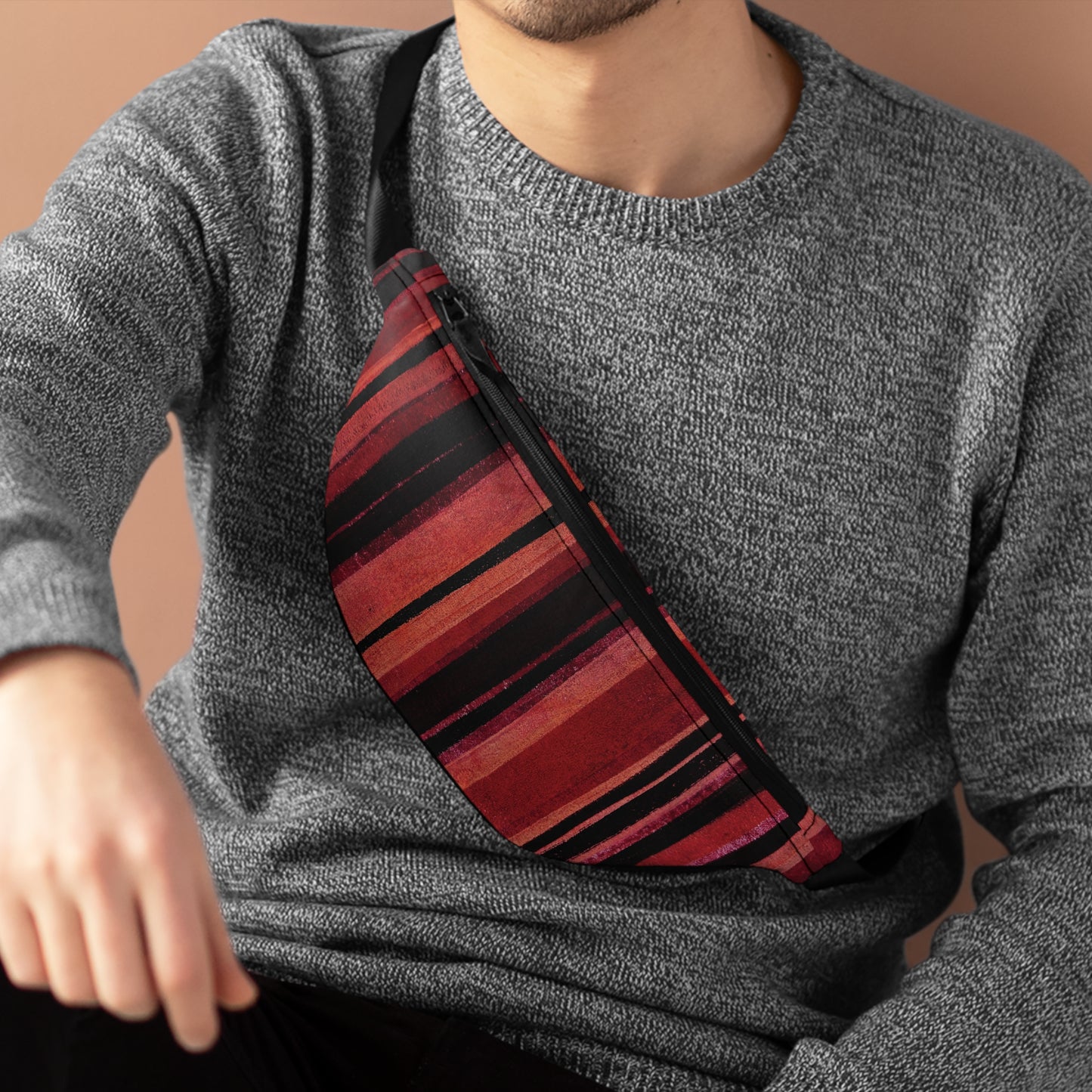 The Artsy Fanny - Rustic Stripe, Ember