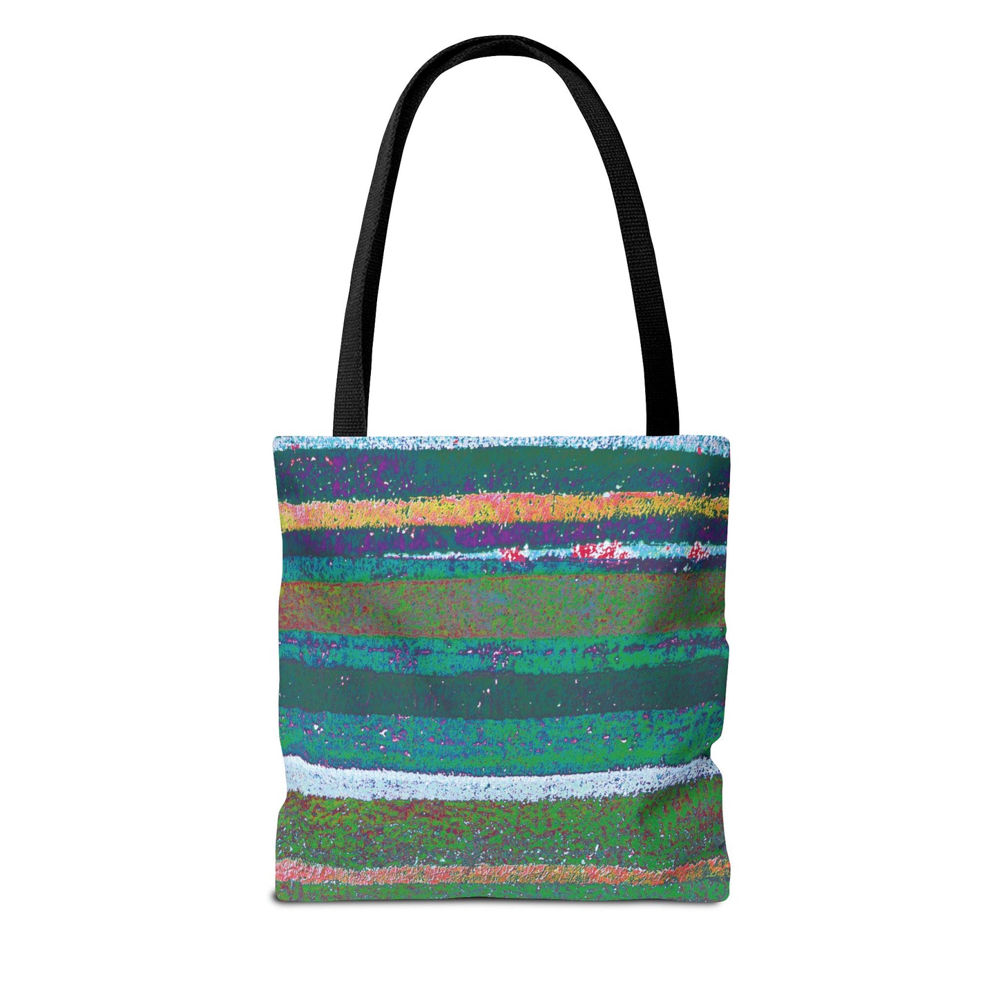 The Everything Tote - Rustic Stripe, Spirulina