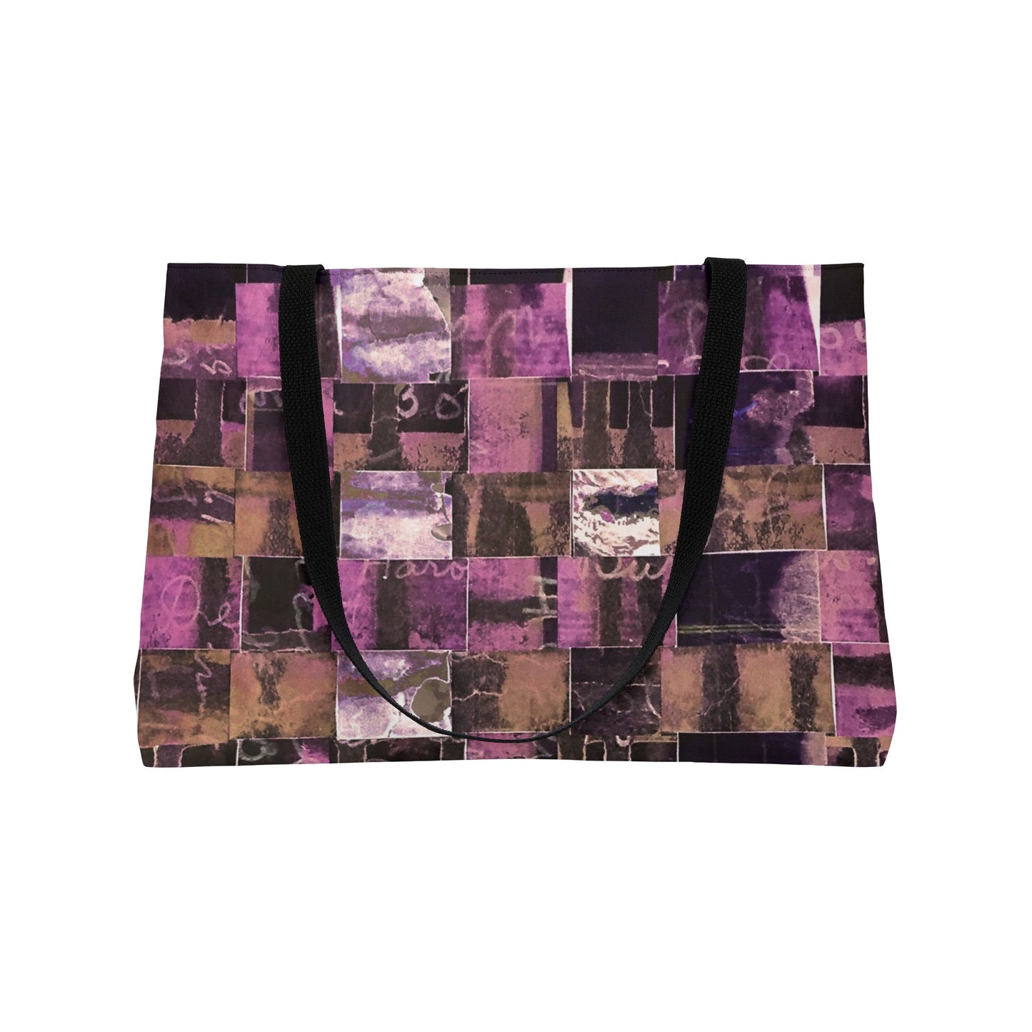 The Weekender Tote - Memory Block, Hyacinth