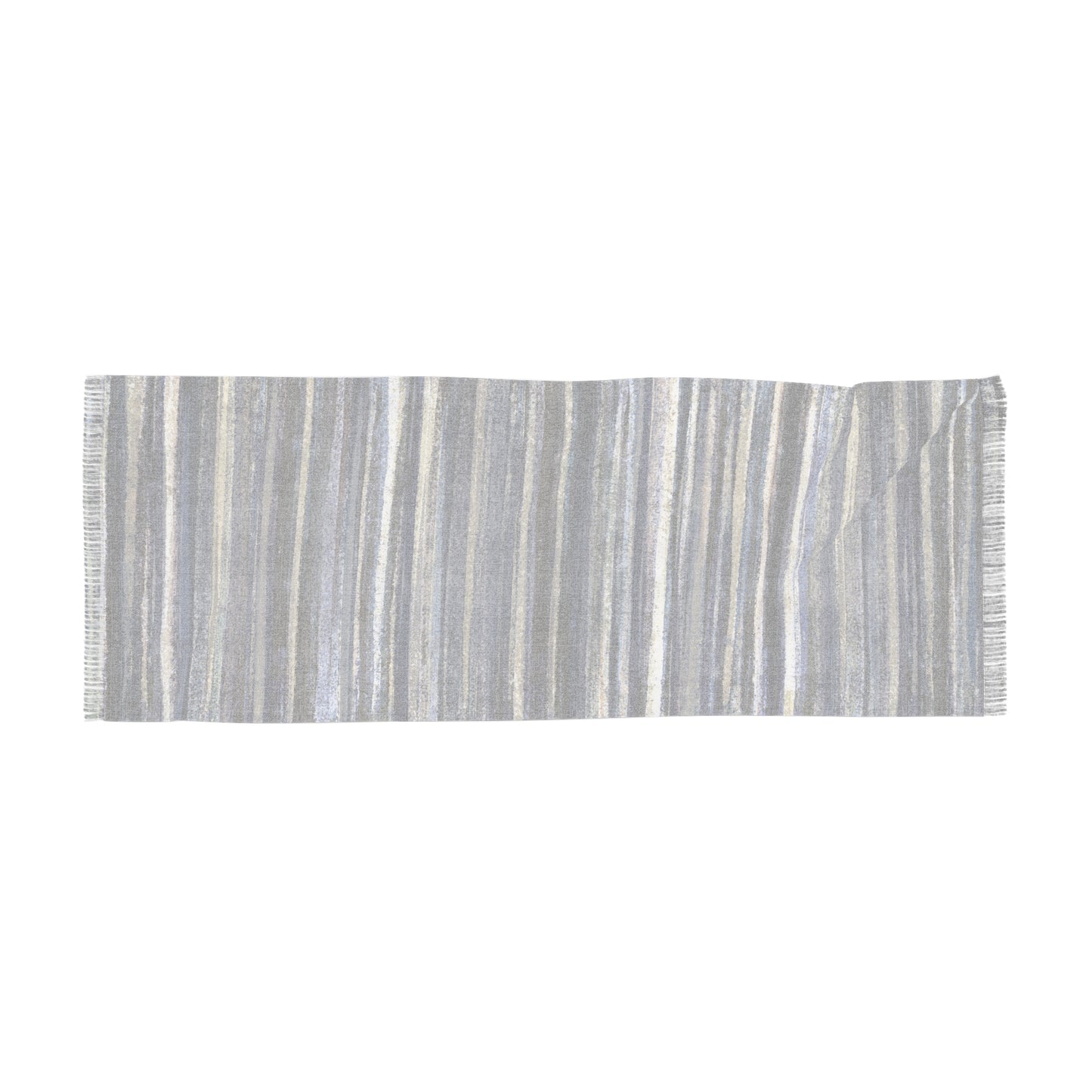 The Studio Scarf - Rustic Stripe, Winter Woods