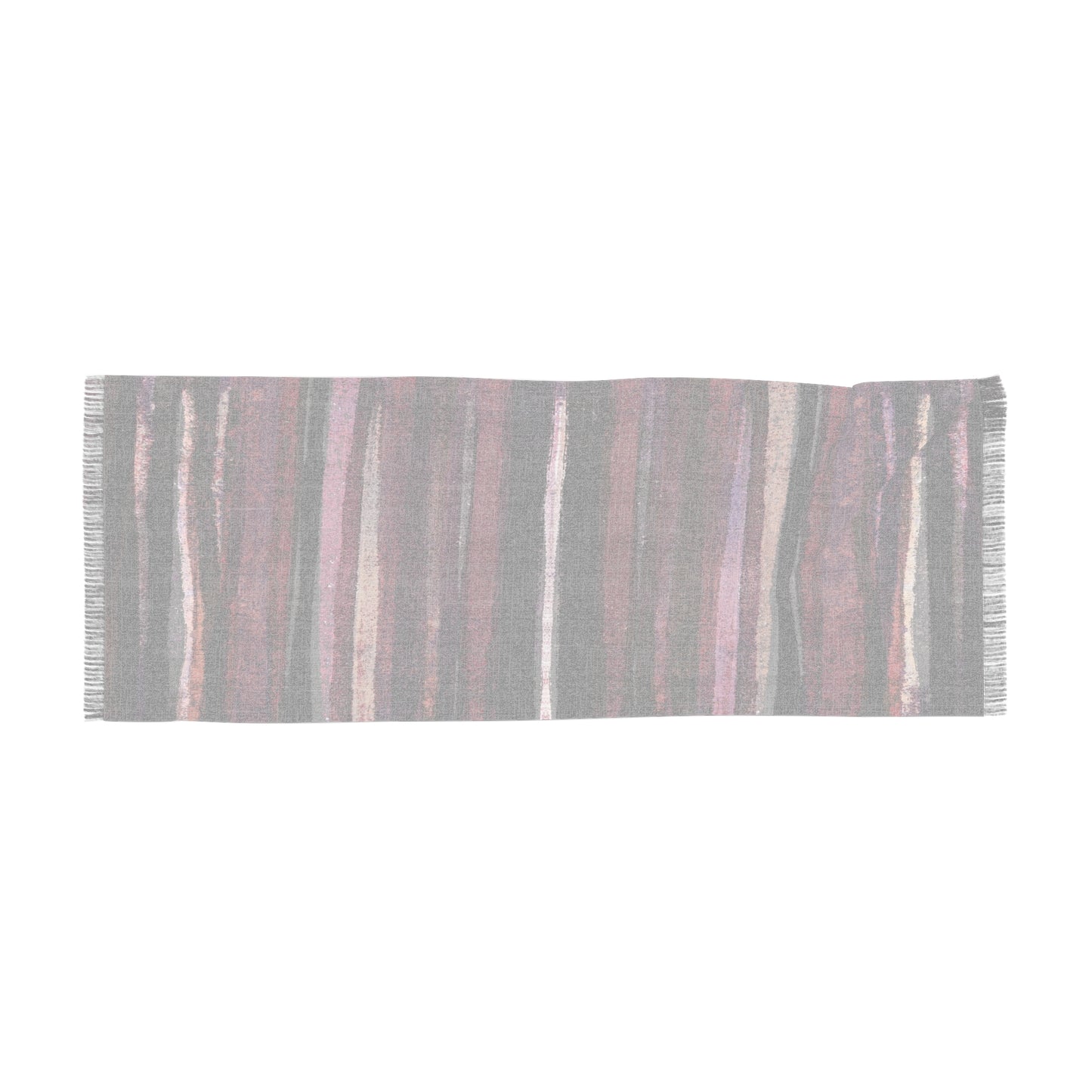 The Studio Scarf - Rustic Stripe, Blackberry