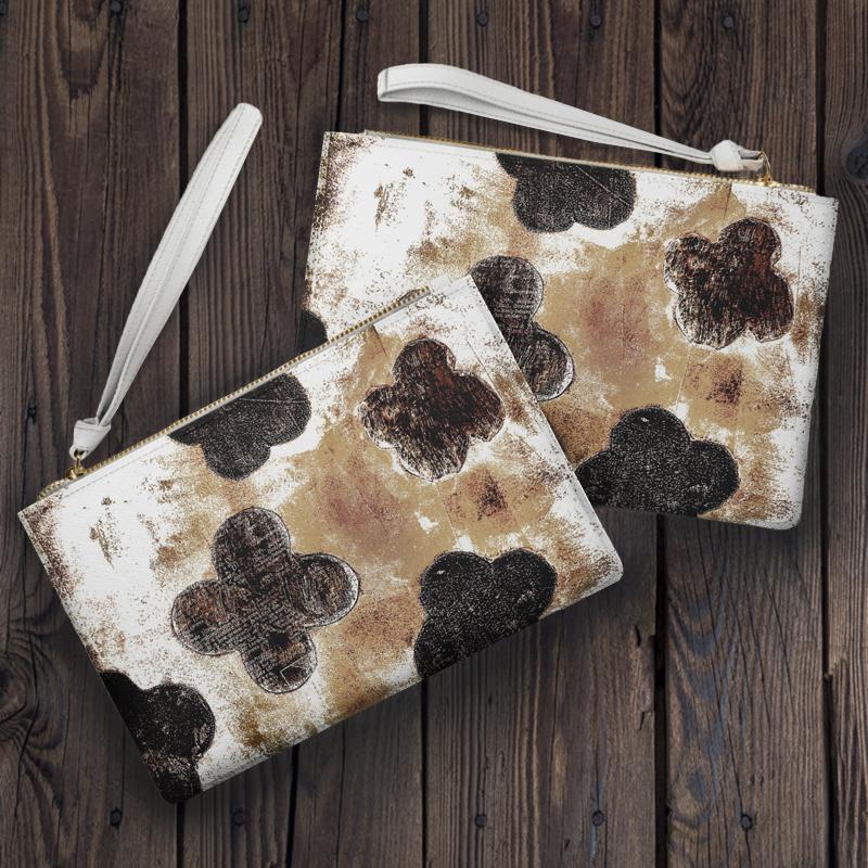 The Vegan Leather Clutch