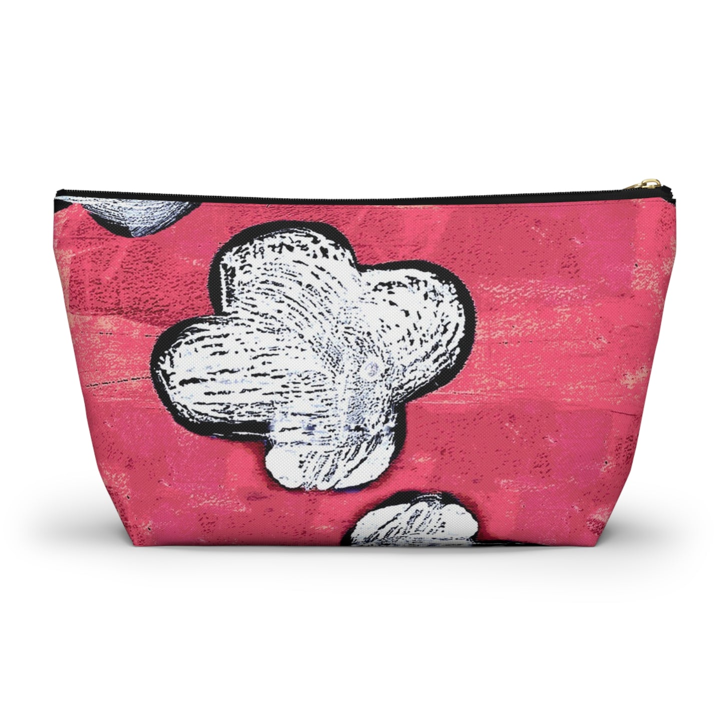 The Accessory Pouch - Bloom, Fuchsia