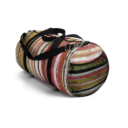 The Durable Duffle Bag - Rustic Stripe, Fiesta