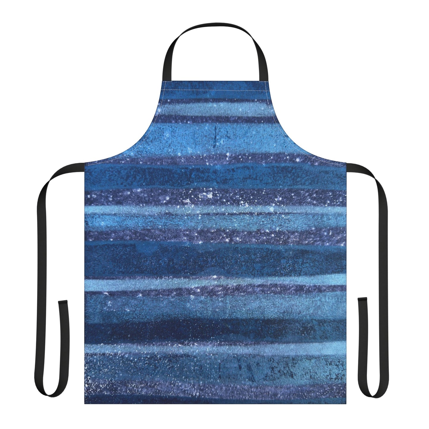 The Maker's Apron - Rustic Stripe, Sapphire