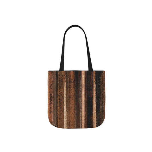 The Soft Tote - Rustic Stripe, Sepia