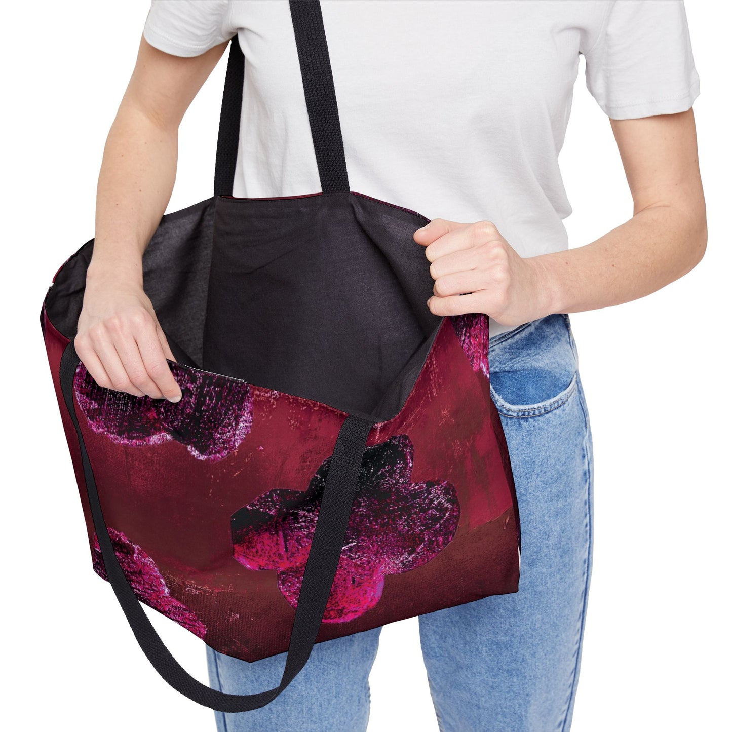 The Weekender Tote - Bloom, Magenta Madness