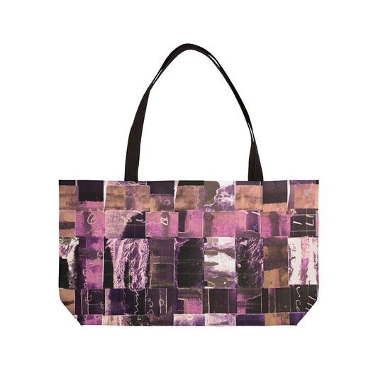 The Weekender Tote - Memory Block, Hyacinth