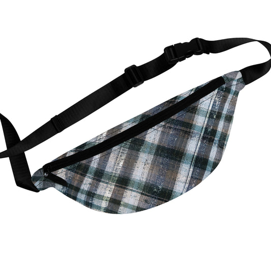 The Artsy Fanny - Rustic Plaid, Aquamarine