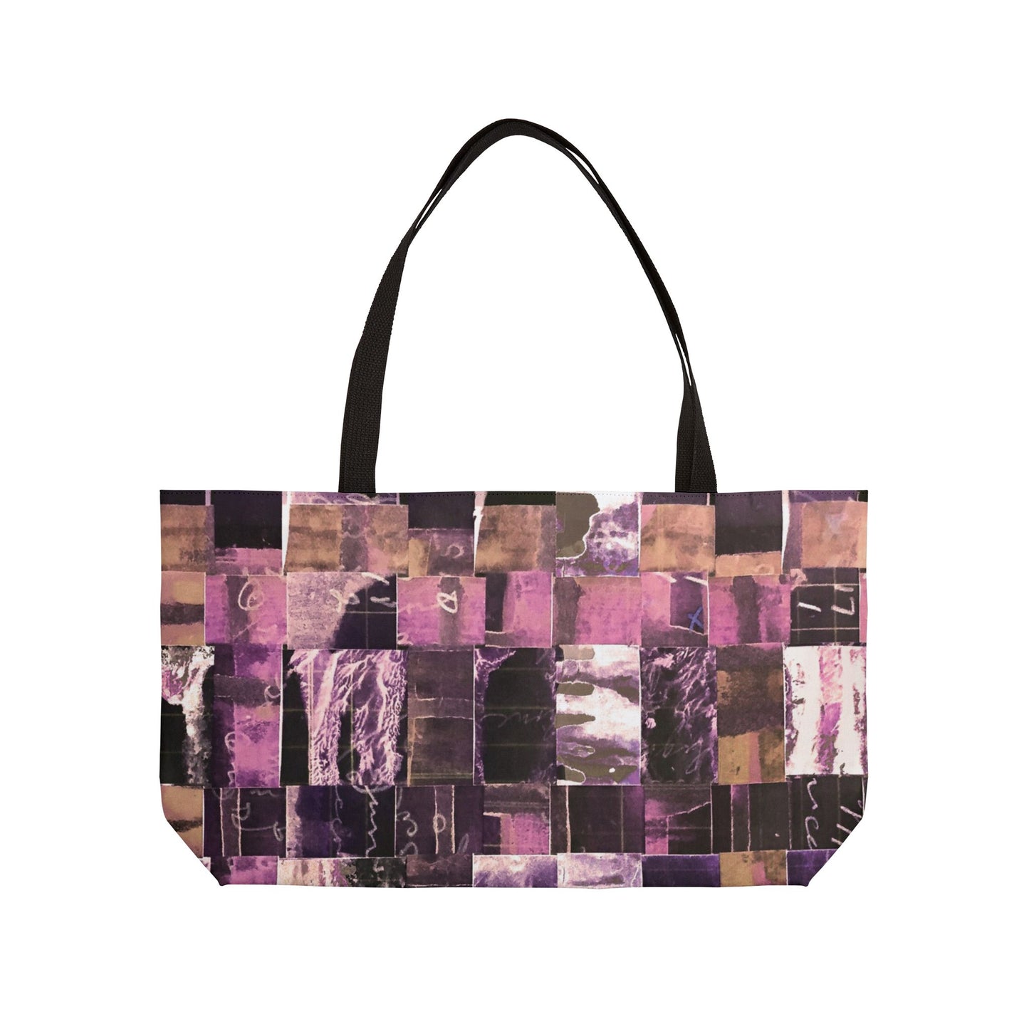 The Weekender Bag - Memory Block, Hyacinth