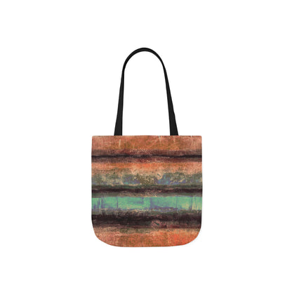 The Soft Tote - Rustic Stripe, Desert Sunset