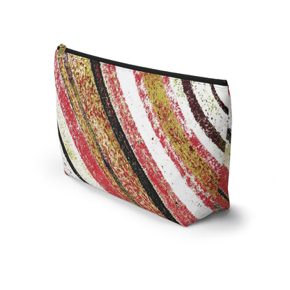 The Accessory Pouch - Rustic Stripe, Fiesta