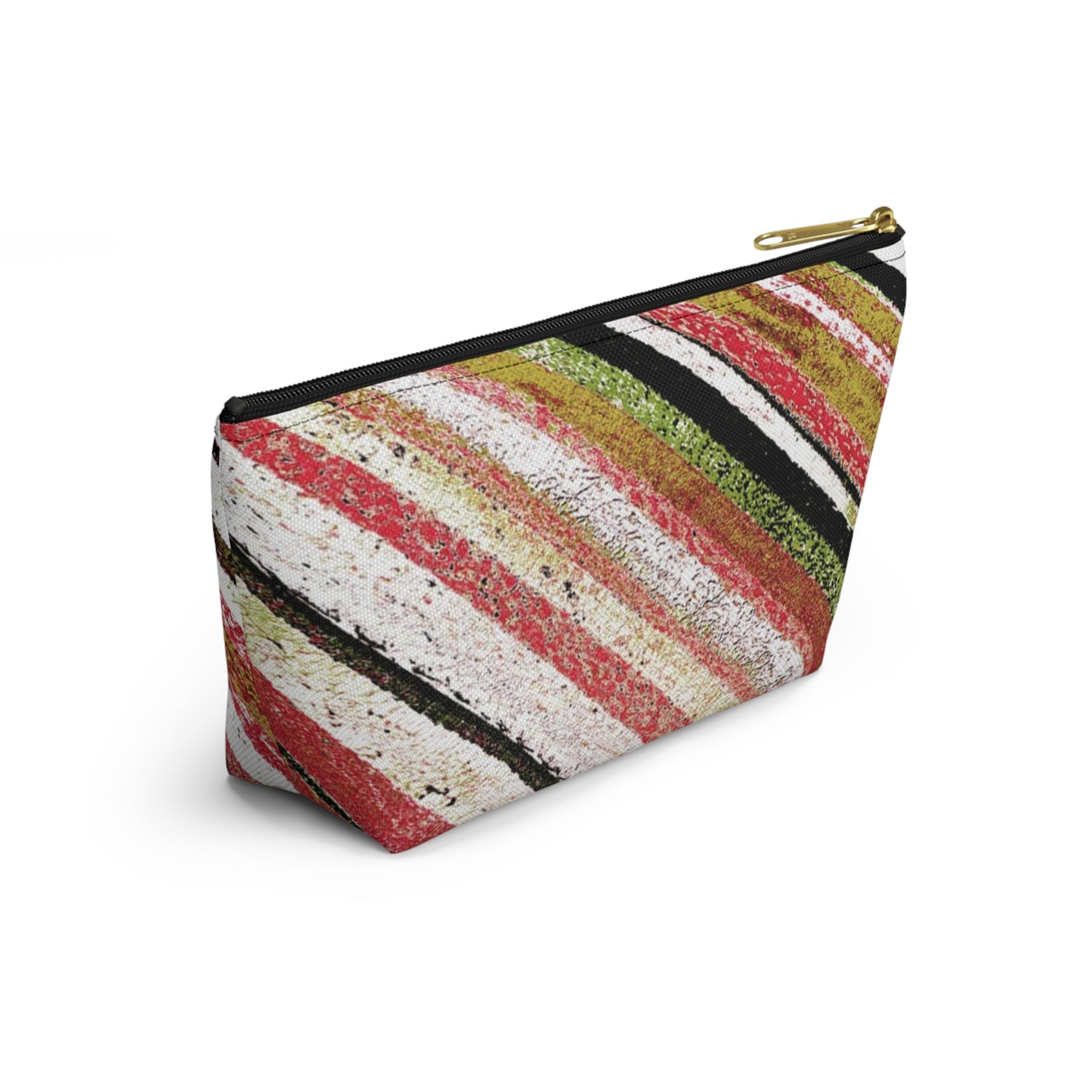 The Accessory Pouch - Rustic Stripe, Fiesta