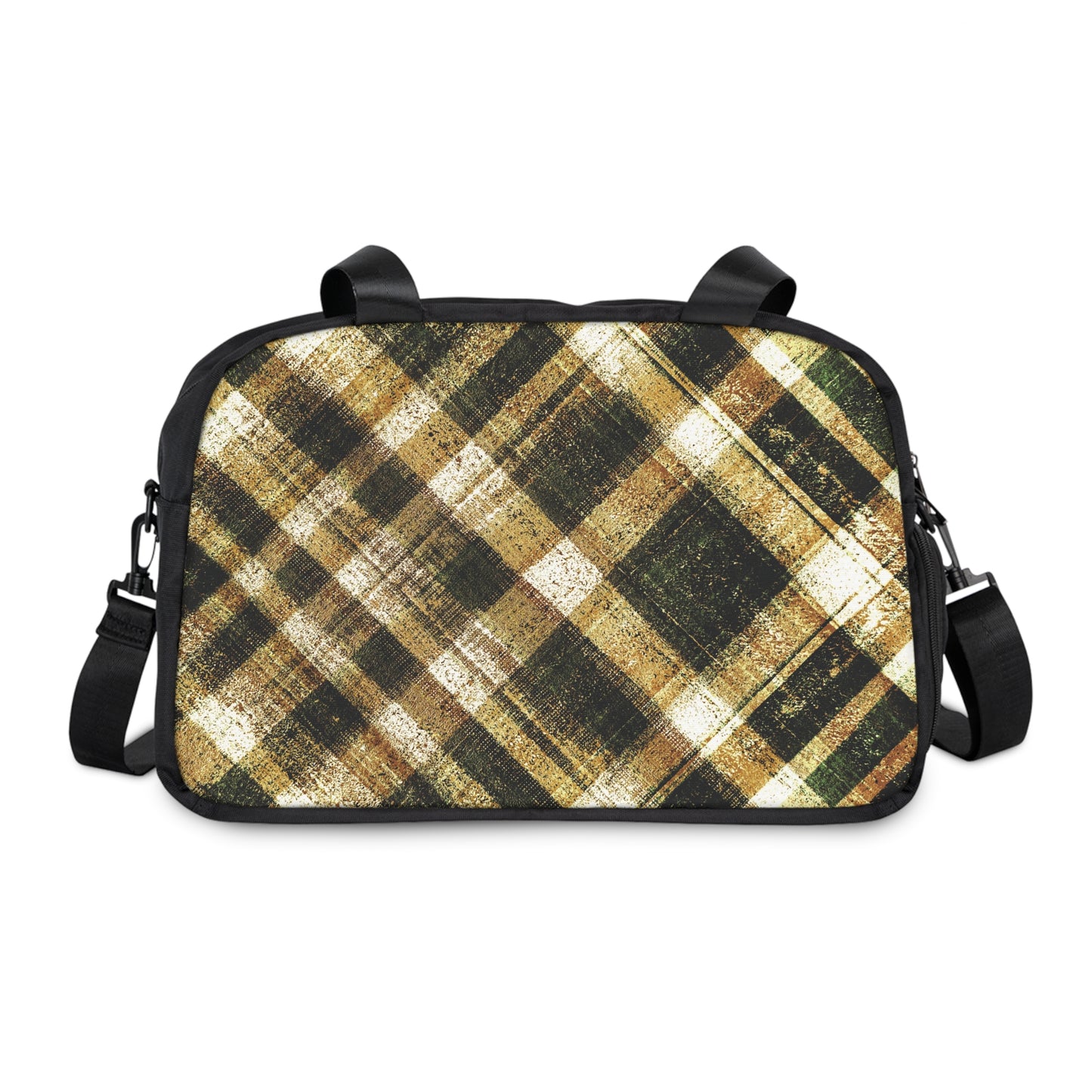 The Gym Bag - Rustic Plaid, Bumblebee