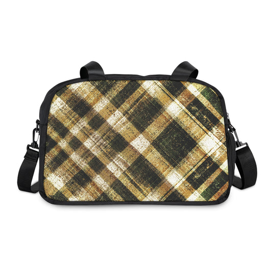 The Gym Bag - Rustic Plaid, Bumblebee